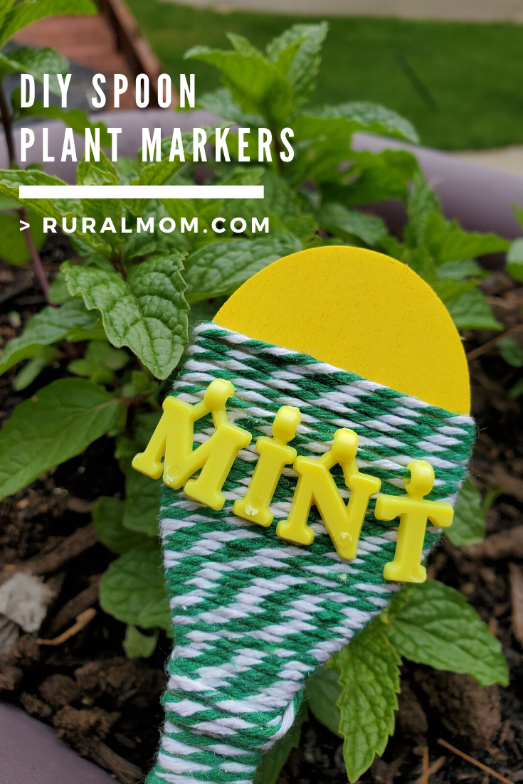 DIY Spoon Plant Markers