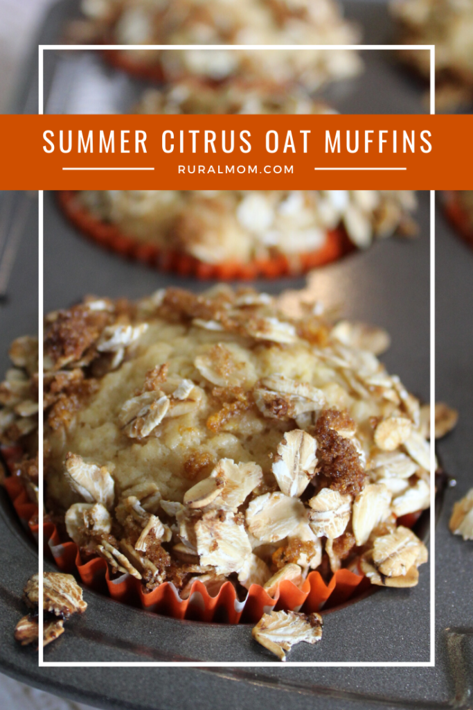 Summer Citrus Oat Muffins Recipe