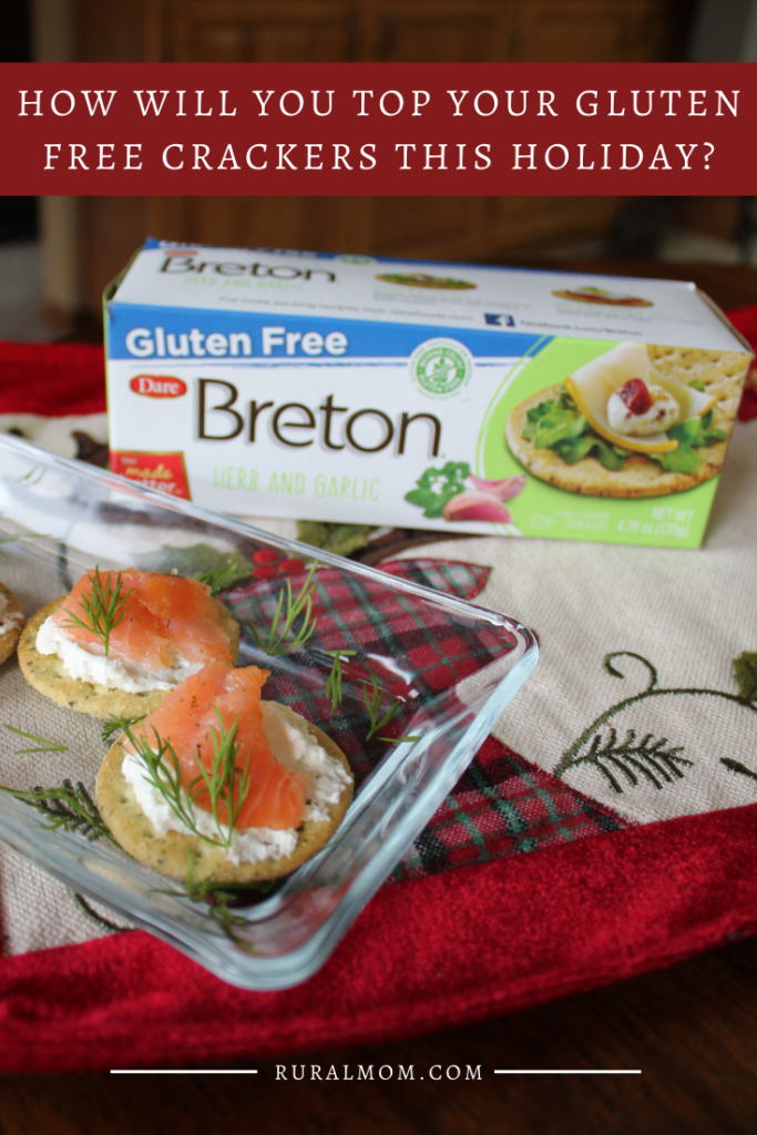 This holiday season, how will you top your gluten free crackers? #TopYourBreton