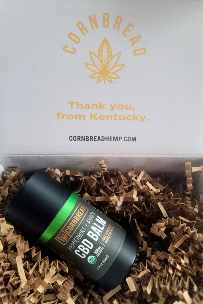 Cornbread Hemp USDA Organic CBD Balm Giveaway