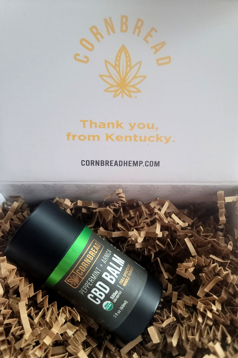 Cornbread Hemp USDA Organic CBD Balm Rural Mom
