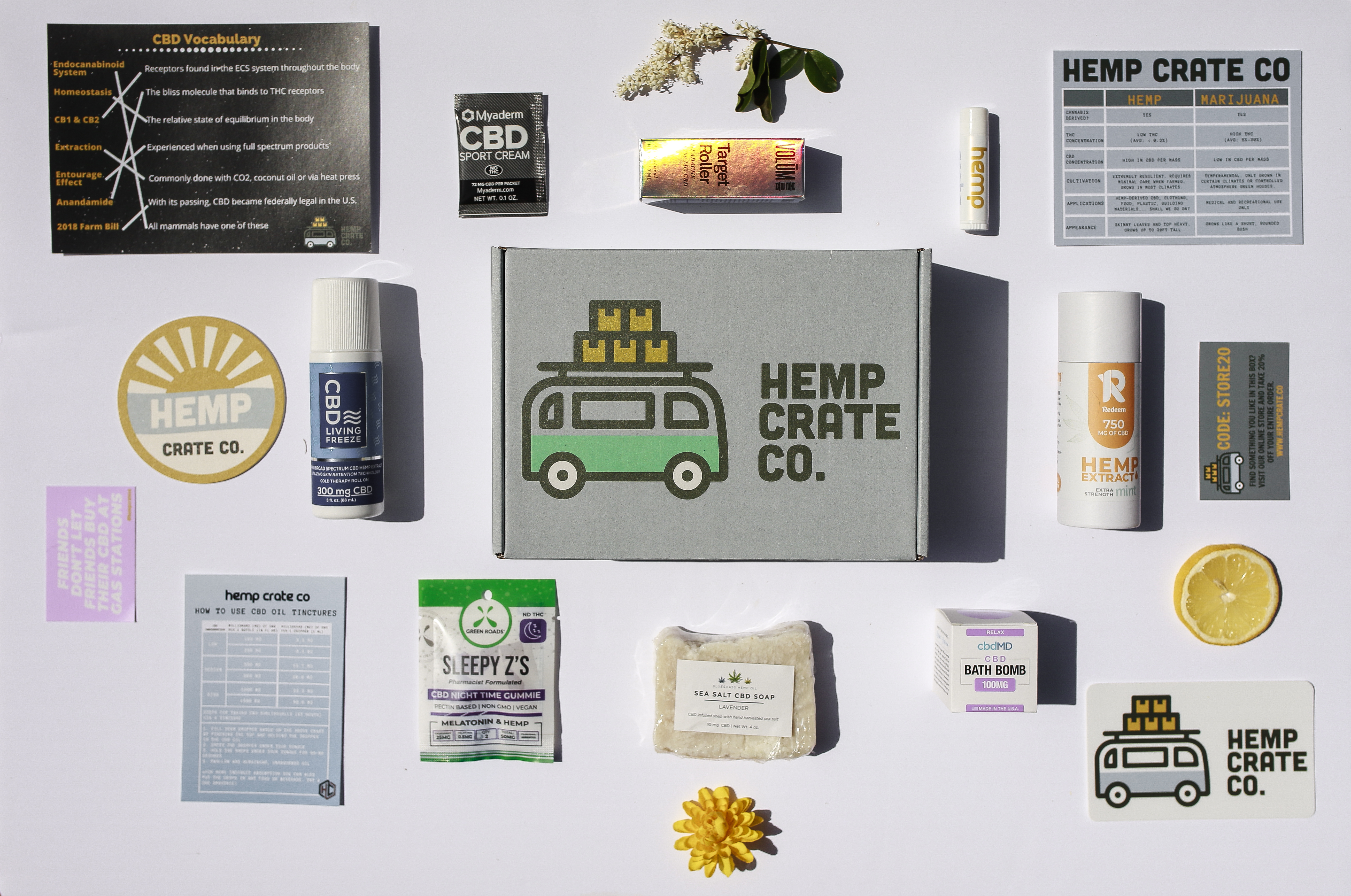 Curious about CBD? Check out Hemp Crate Co.