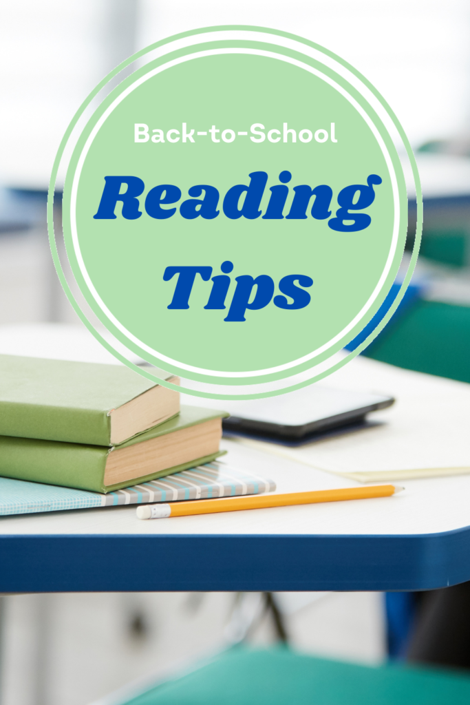 Back-To-School Reading Tips