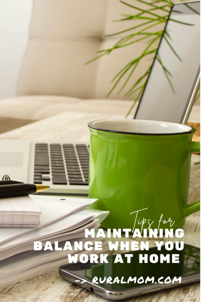 Maintaining Balance While Running a Business from Home