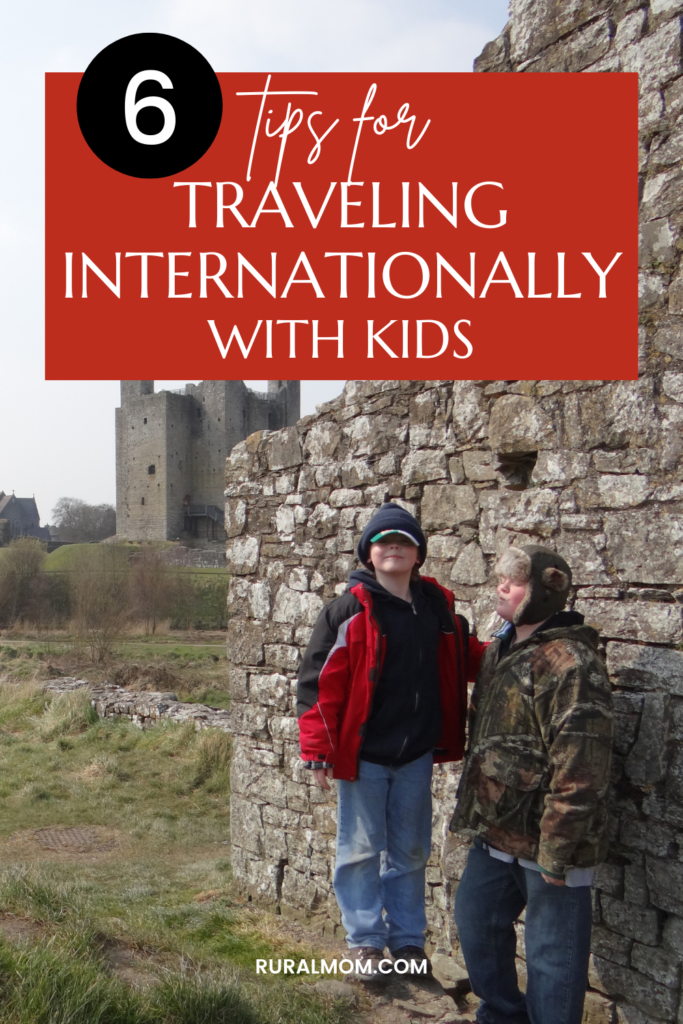 6 Tips for Traveling Internationally With Kids