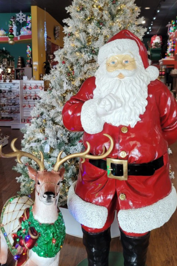 Christmas in July at Santa Claus Indiana