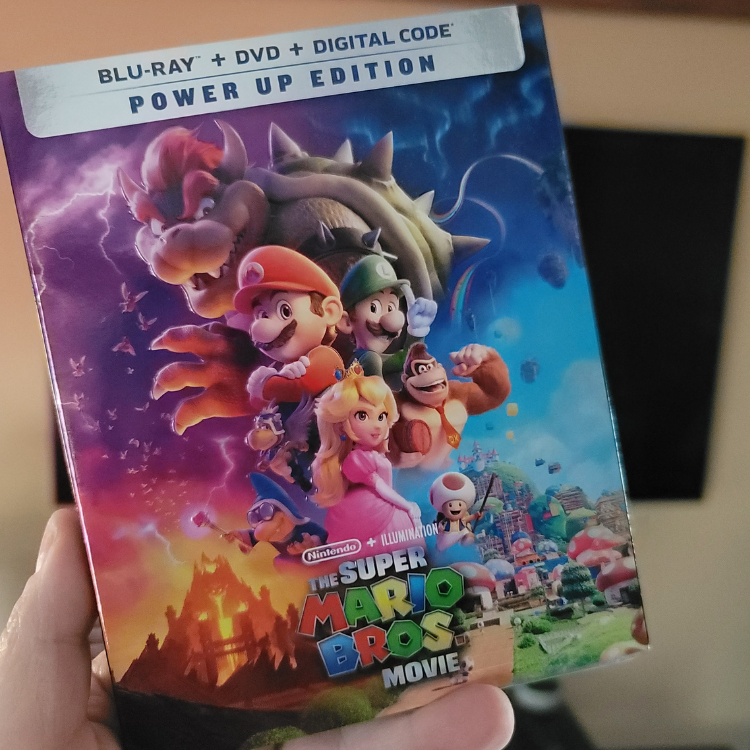 The Super Mario Bros. Movie – Power Up Edition (Blu-Ray + DVD + Digital  Code)